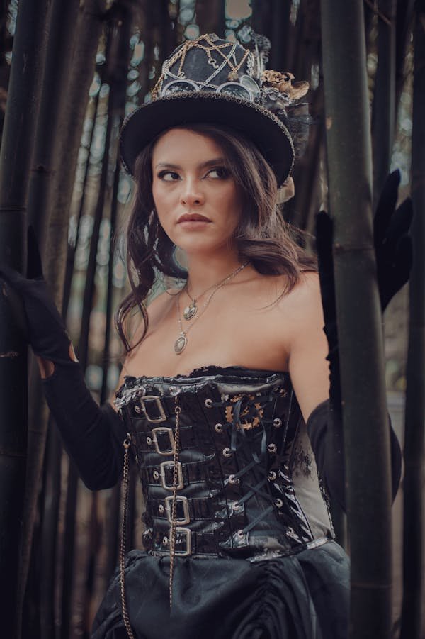 Explore unique victorian and retro-futuristic steampunk fashion